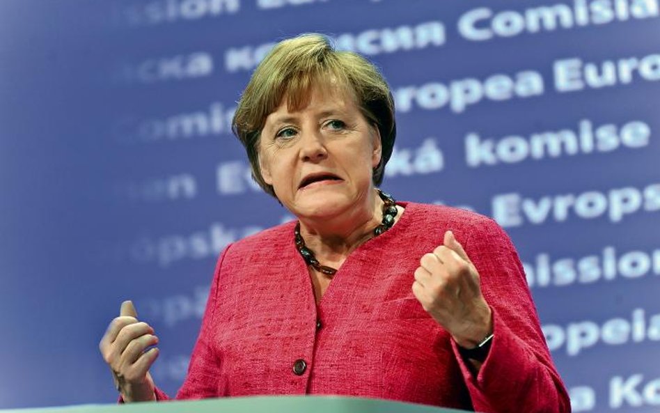 Kanclerz Angela Merkel może zgodzić się na zwiększenie roli EBC w walce z kryzysem, ale dopiero gdy 