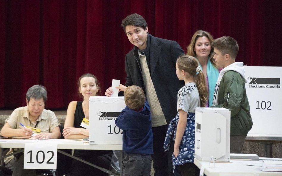 Kanada: Partia Trudeau wygrywa, ale nie ma większości