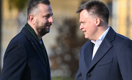 Liderzy Trzeciej Drogi - Władysław Kosiniak-Kamysz i Szymon Hołownia