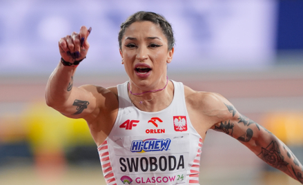 Ewa Swoboda została w Glasgow halową wicemistrzynią świata w biegu na 60 metrów i pobiła rekord Pols
