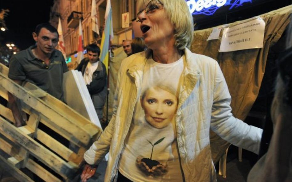 Manifestacje w obronie Tymioszenko