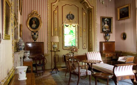 Buduar w Pałacu w Nieborowie. Fot. Darek Piwowarski