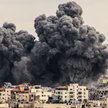 W odwecie Izrael prowadzi eustający atak na Strefę gazy. Na zdjęciu - miasto Gaza.