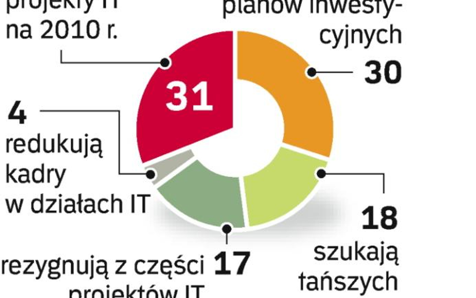 Co z wydatkami na IT. Tylko jedna trzecia polskich firm nie zredukowała wydatków na informatykę prze