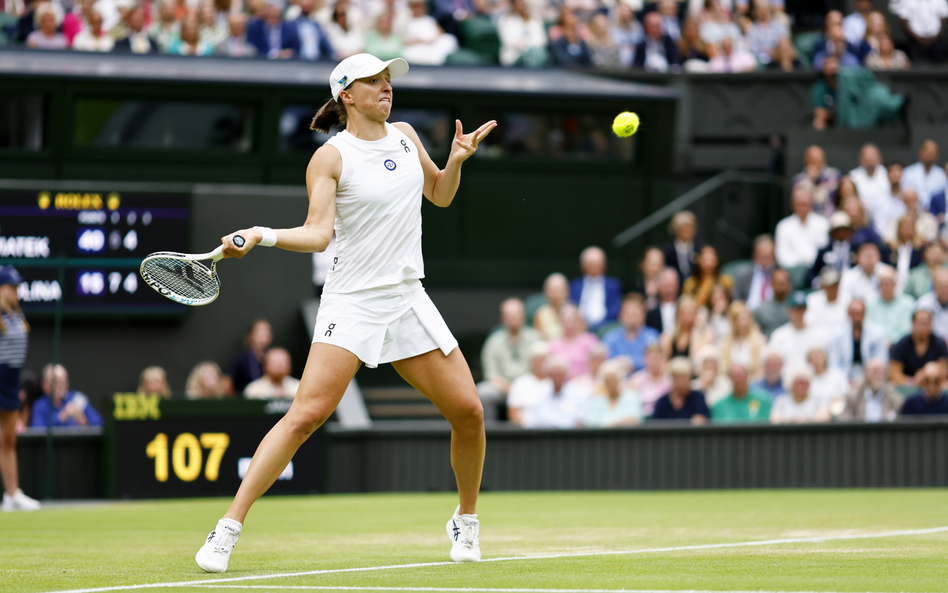 Iga Świątek odpadła w ćwierćfinale Wimbledonu