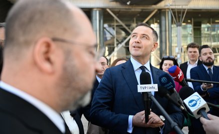 Karol Nawrocki w Brukseli