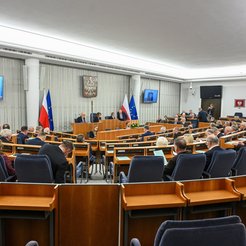 Senatorowie przyjęli nowelizację ustawy o Krajowej Radzie Sądownictwa.