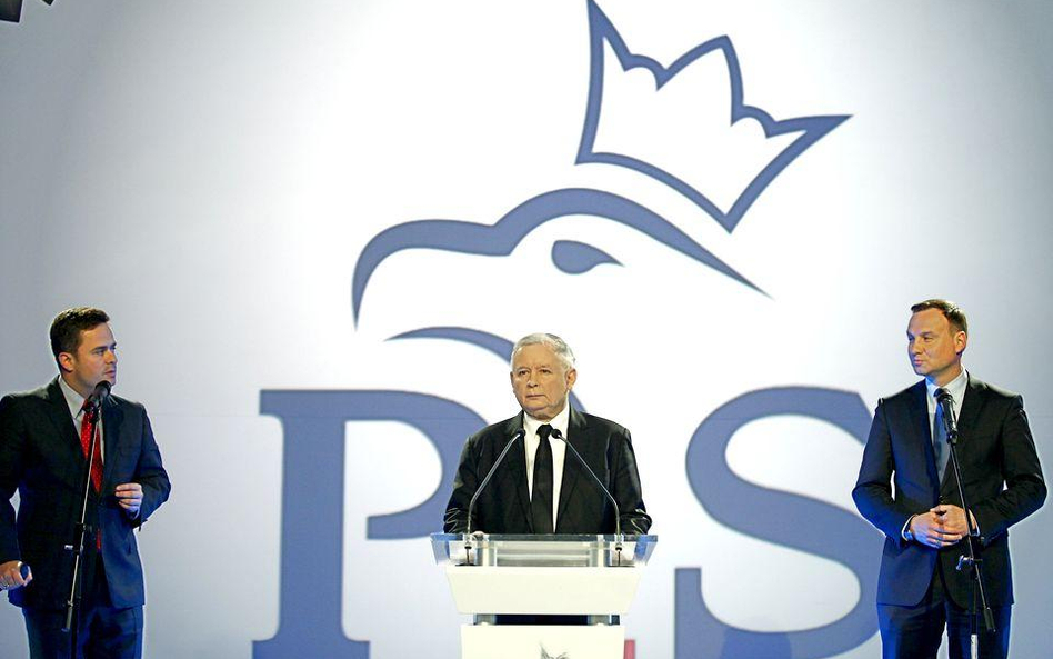 Adam Hofman, Jarosław Kaczyński i Andrzej Duda