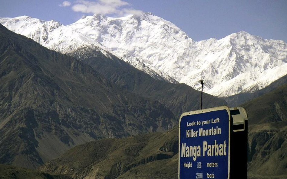 Nanga Parbat, dziewiąty szczyt świata (8126 m n.p.m.)