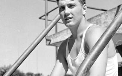 Marek Petrusewicz pierwszy rekord w pływaniu pobił w 1953 r.