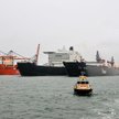 Statek "Pieter Schelte" w Rotterdamie w styczniu 2015 r. (Fot. FaceMePLS/Lic. 3.0)