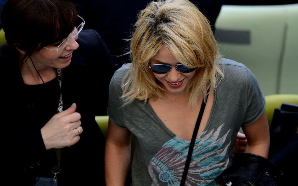 Do Polski przyleciała znana piosenkarka Shakira, by wspierać swojego ukochanego, hiszpańskiego piłka