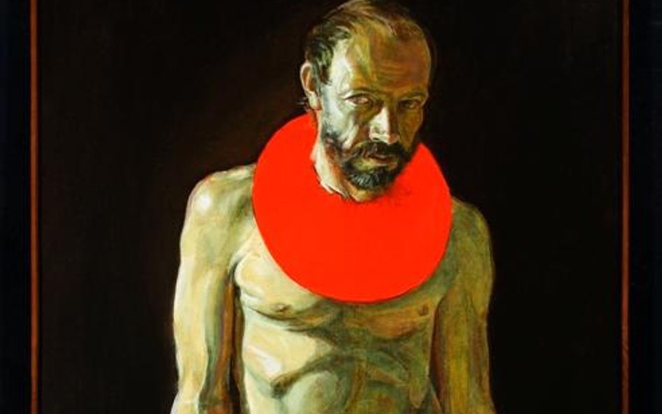 Leszek Sobocki „Autoportret z aureolą” 1978 r.