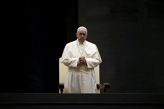 Papież Franciszek, fotografia z 3 października 2015 r.