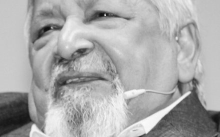 V.S Naipaul - brytyjski prozaik i eseista, laureat Nagrody Nobla (17 sierpnia 1932 - 11 sierpnia 201
