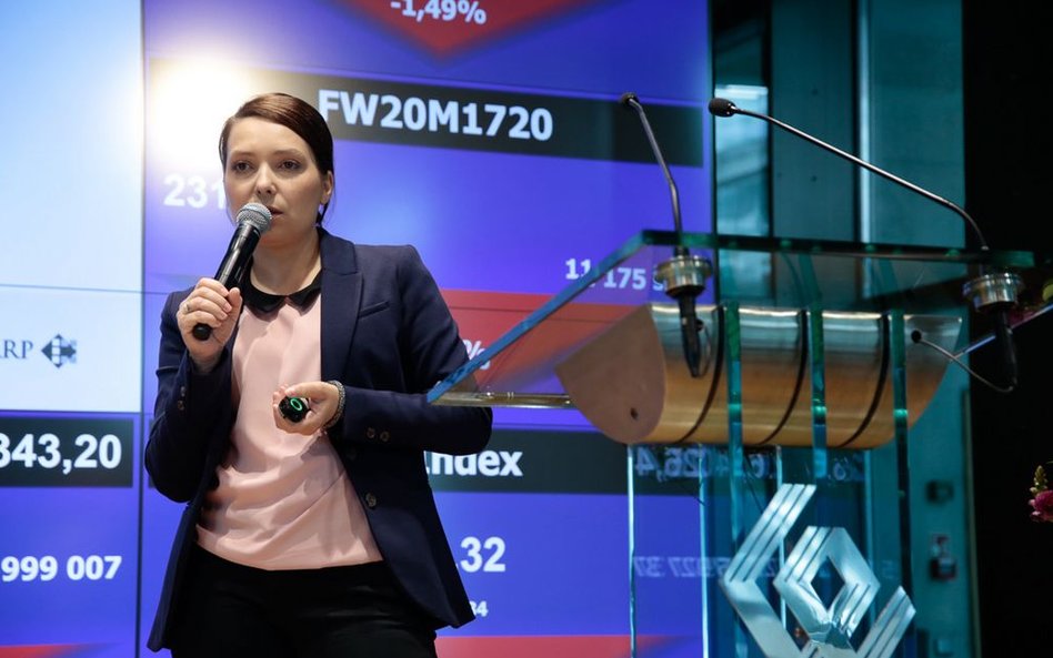 Aneta Zielińska-Sroka (Polska Agencja Rozwoju Przedsiębiorczości) przedstawiała instrumenty, które m