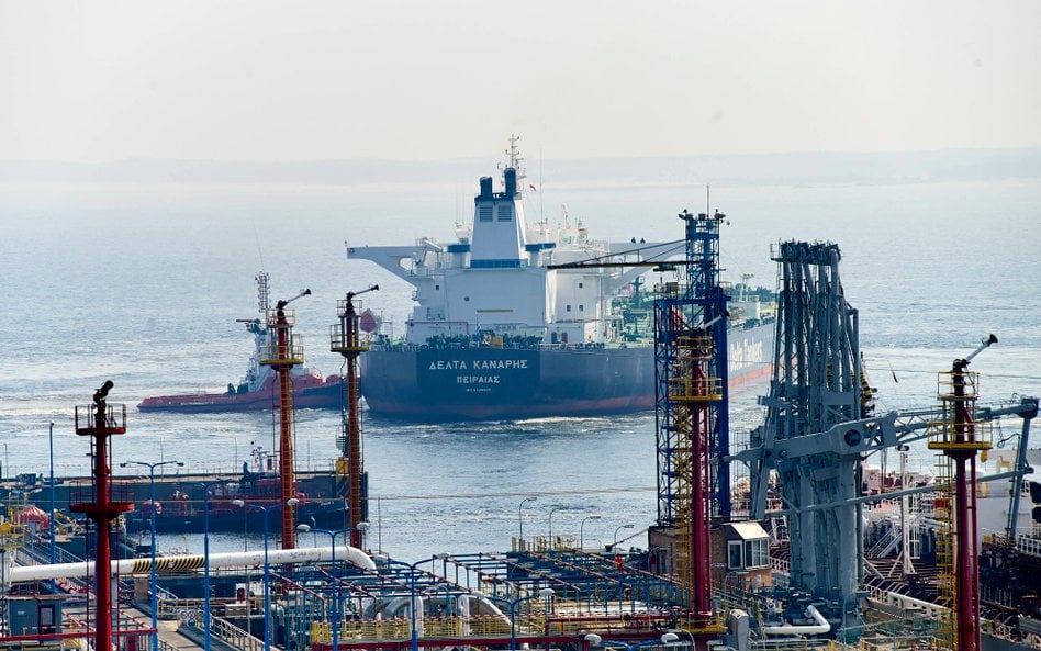 Tankowiec Delta Kanaris wpłynął do Naftoportu w Gdańsku, 13 bm. Statek z irańską ropą dla PKN Orlen 