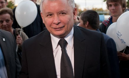 Jarosław Kaczyński: Idziemy z Platformą "łeb w łeb"
