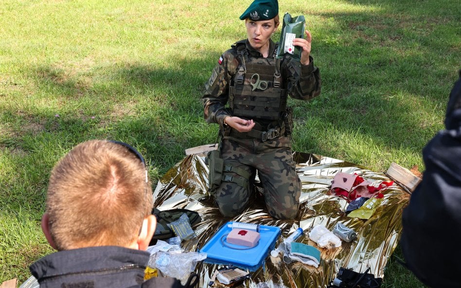Szkolenie wojskowe organizowane przez Wojskową Akademię Techniczną