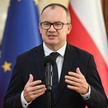 Minister sprawiedliwości Adam Bodnar, były premier Mateusz Morawiecki