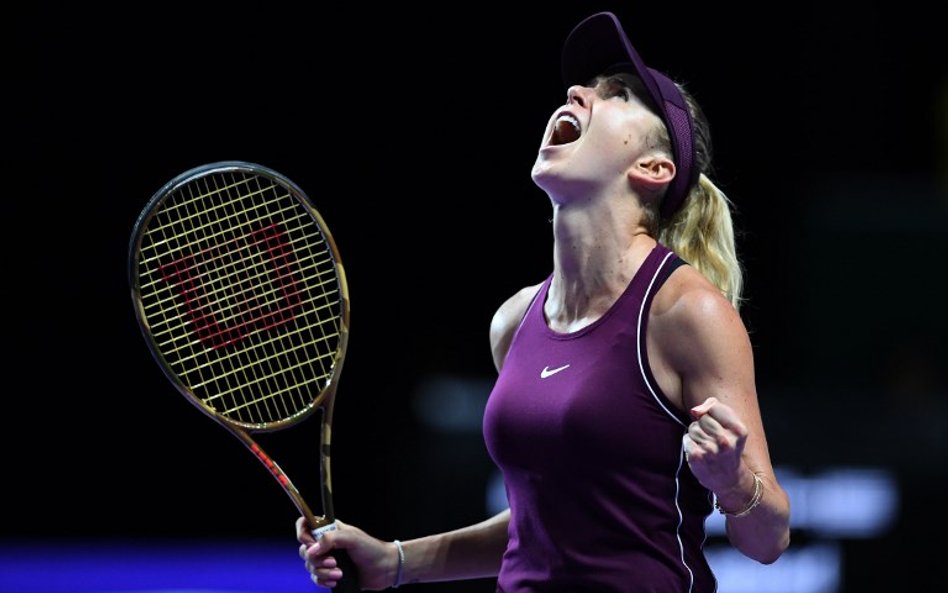 Elina Switolina pierwszą finalistką Masters