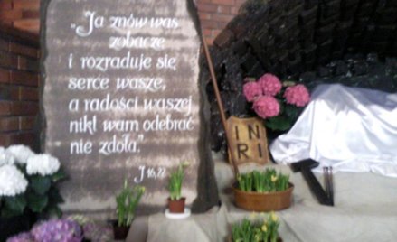 Grób Pański w kościele Dobrego Pasterza na warszawskiej Woli