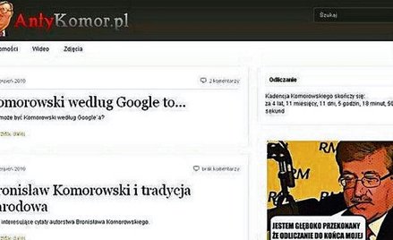 Strona AntyKomor.pl została w maju zamknięta po działaniach Agencji Bezpieczeństwa Wewnętrznego