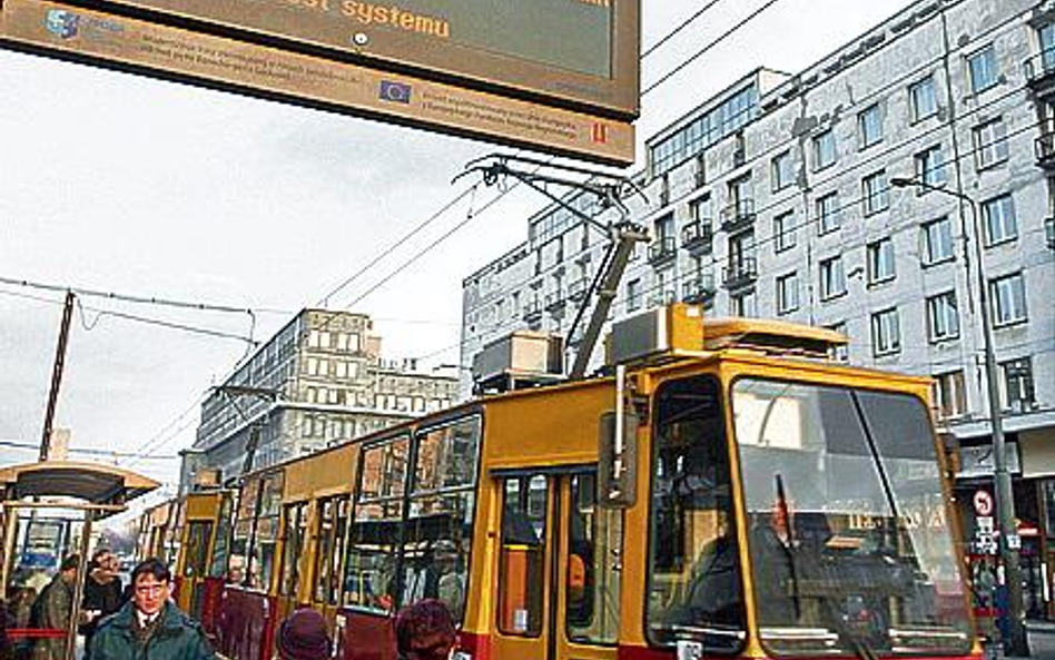 Satelita nie daje rady tramwajom