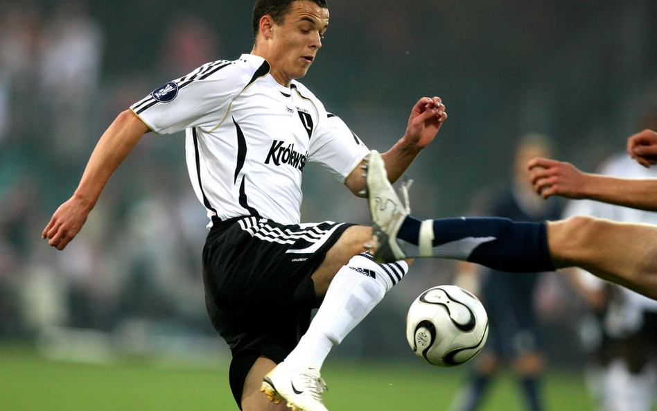 Dawid Janczyk w barwach Legii Warszawa