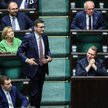 Mateusz Morawiecki stanął w Sejmie na czele swojego klubu