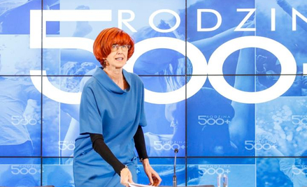 Minister Elżbieta Rafalska chce zwiększać środki na opiekę żłobkową.
