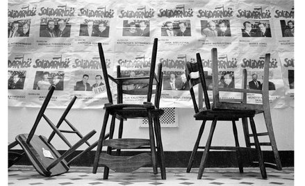 Biuro wyborcze Komitetu Obywatelskiego Solidarność, maj 1989 r.