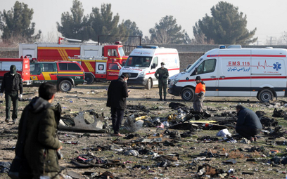 Iran: Zniszczona czarna skrzynka z ukraińskiego samolotu