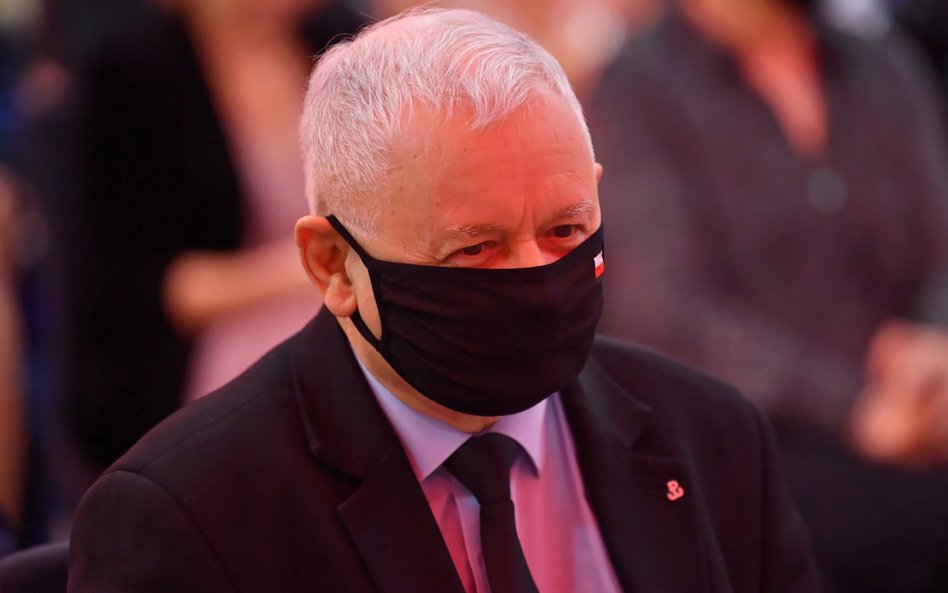 Prezes PiS Jarosław Kaczyński