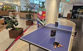 O możliwości rozegrania meczu decyduje kolejność zgłoszenia się przy stole ping-pongowym, przy czym 