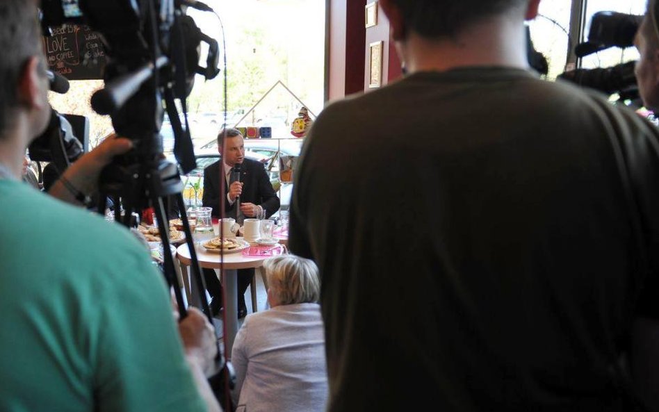 Andrzej Duda na spotkaniu z rodzinami