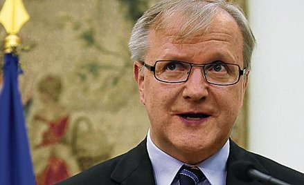 Olli Rehn, komisarz UE ds. gospodarczych zapowiada szybkie wzmocnienie funduszu ratunkowego strefy e