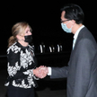 Marsha Blackburn witana na lotnisku w USA