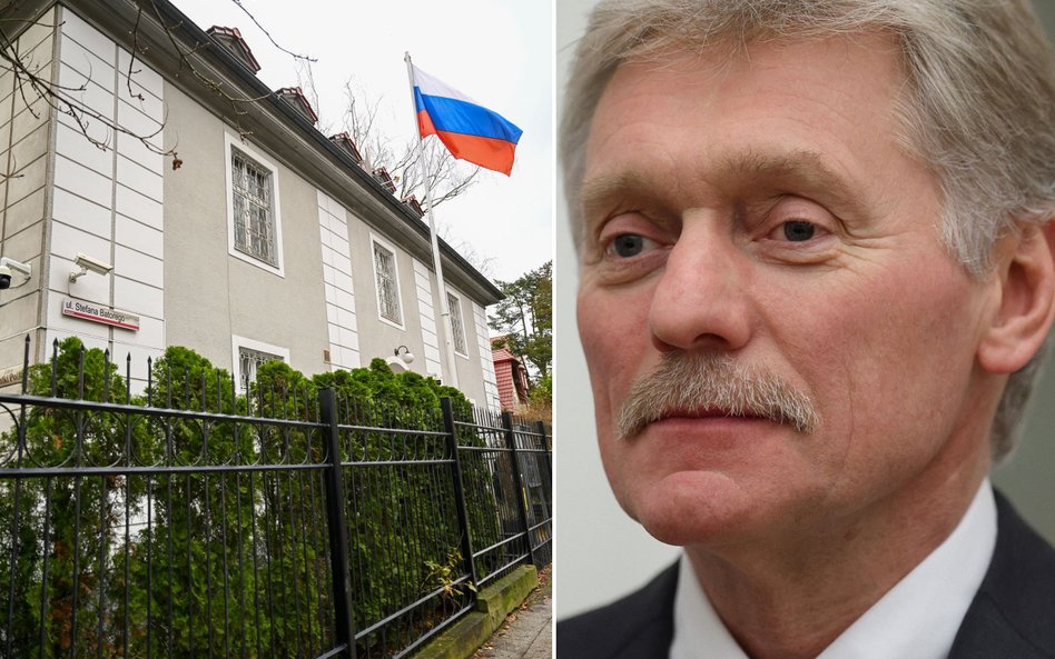 Dmitrij Pieskow skomentował decyzję polskich władz o zamknięciu konsulatu Rosji w Gdańsku