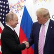 Donald Trump i Władimir Putin w Osace w 2019