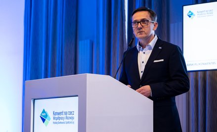 Prezes BIK Mariusz Cholewa