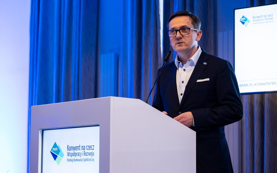 Prezes BIK Mariusz Cholewa