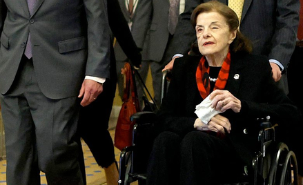 89-letnia senatorka Dianne Feinstein
