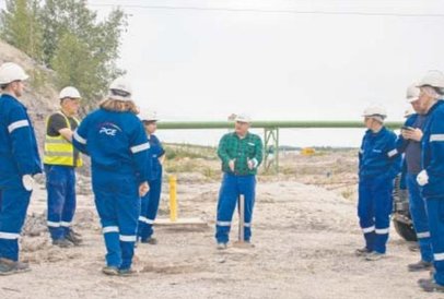 Ekran przeciwfiltracyjny ma chronić wody podziemne.