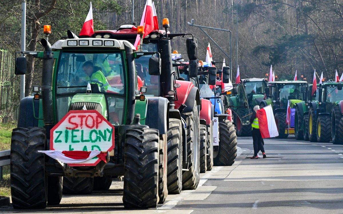 Protesty rolników na razie z poparciem Polaków. Ale to się może szybko ...