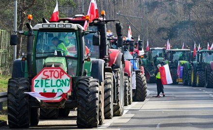 Protest rolników w Warszawie