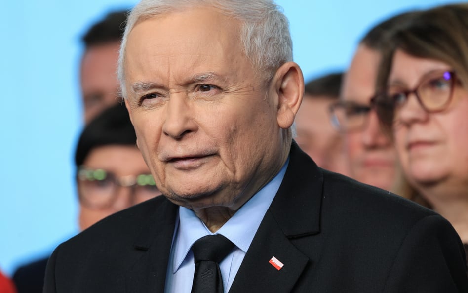 Prezes PiS Jarosław Kaczyński