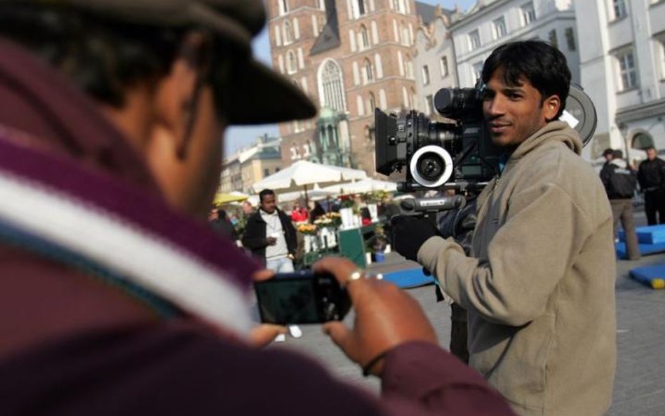 Na planie filmu „Aazaan”