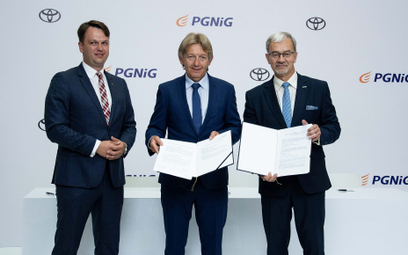 Toyota i PGNiG zbudują w Polsce pierwszą stację tankowania wodoru