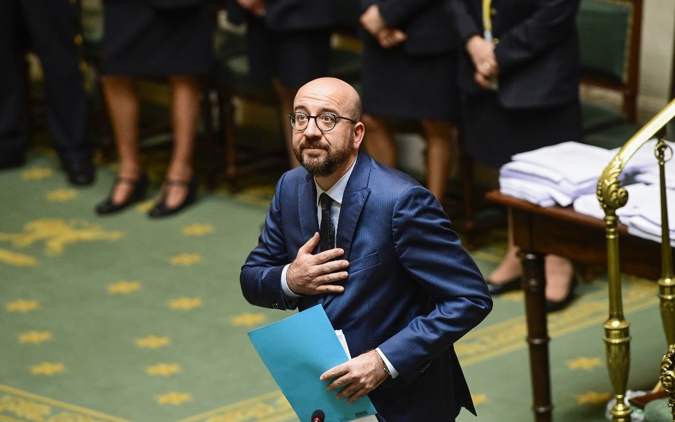 Premier Belgii Charles Michel